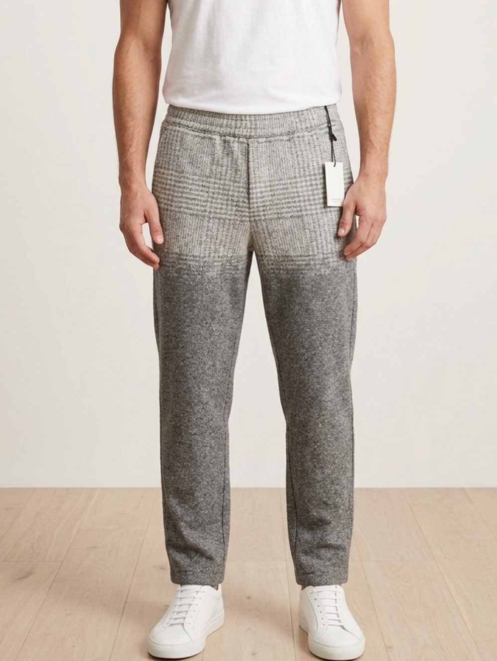 CWST MEN PANTS Larrabee Trouser with a wide leg and elastic waistband